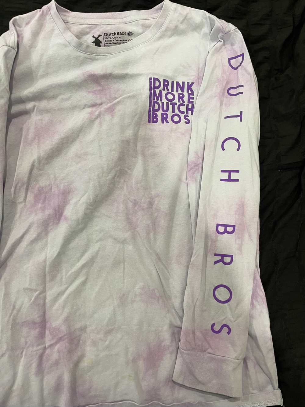 Dutch Bros Purple Long Sleeve Tee